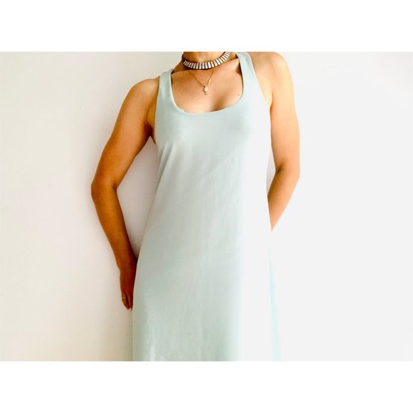 Mint Green Chiffon Dress - Picture 10 of 12
